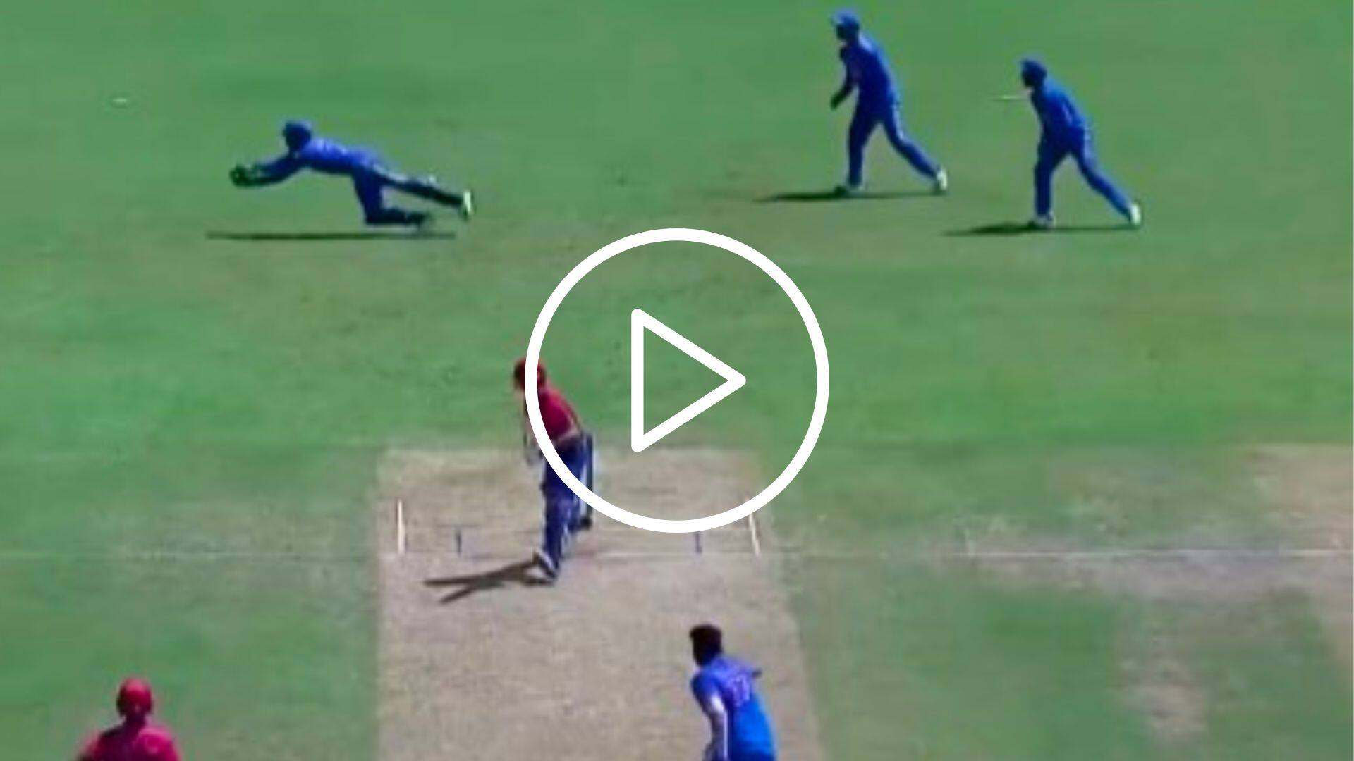 [Watch] Dhruv Jurel Takes Stunning Catch Down The Leg Side in India A's Opening Clash